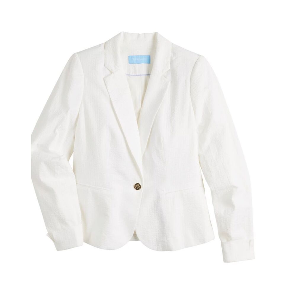 Draper James White Blazer